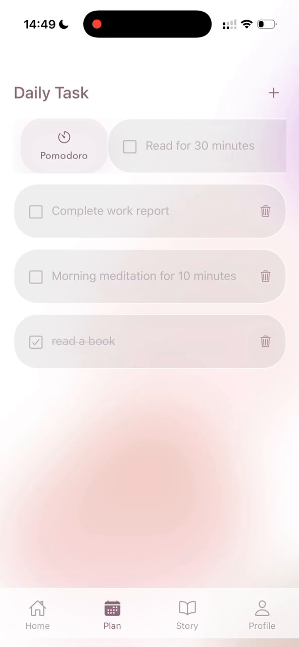 Planning UI